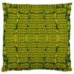 Flowers In Yellow For Love Of The Decorative Standard Flano Cushion Case (One Side) Front