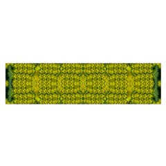 Flowers In Yellow For Love Of The Decorative Satin Scarf (oblong) by pepitasart