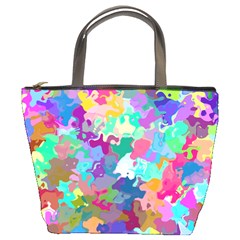 Colorful Spots                                   Bucket Bag by LalyLauraFLM