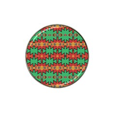 Tribal Pattern                                    Hat Clip Ball Marker by LalyLauraFLM