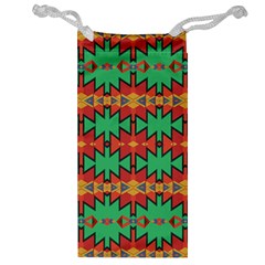 Tribal Pattern                                    Jewelry Bag by LalyLauraFLM