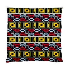 Rectangles And Other Shapes Pattern                                   Standard Cushion Case (two Sides) by LalyLauraFLM