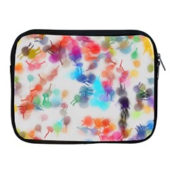 Paint Splashes Canvas                                     Apple Ipad 2/3/4 Protective Soft Case by LalyLauraFLM