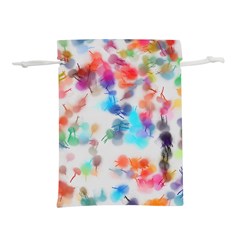 Paint Splashes Canvas                                  Lightweight Drawstring Pouch (l)