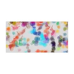 Paint Splashes Canvas                                      Yoga Headband by LalyLauraFLM