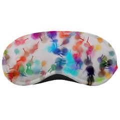 Paint Splashes Canvas                                      Sleeping Mask by LalyLauraFLM