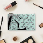 Wide Eyed Girl Cosmetic Bag (Small) Front