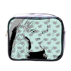 Wide Eyed Girl Mini Toiletries Bag (one Side) by snowwhitegirl