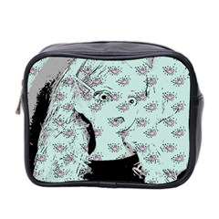 Wide Eyed Girl Mini Toiletries Bag (two Sides) by snowwhitegirl