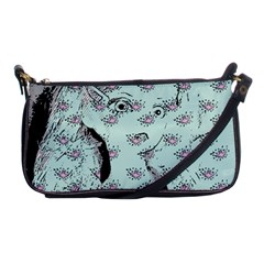 Wide Eyed Girl Shoulder Clutch Bag by snowwhitegirl