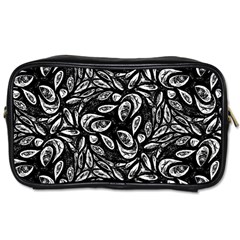 Fabric Pattern Flower Toiletries Bag (two Sides) by Bajindul