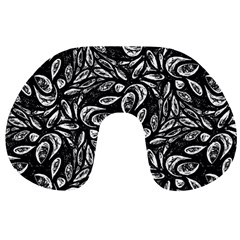 Fabric Pattern Flower Travel Neck Pillow by Bajindul