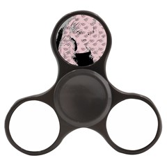 Wide Eyed Girl Pink Finger Spinner by snowwhitegirl