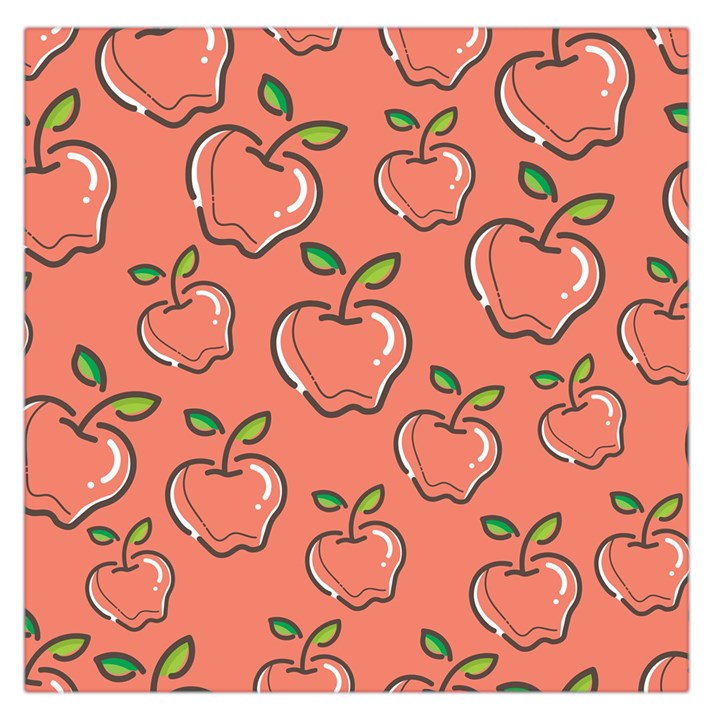 Fruit Apple Large Satin Scarf (Square)