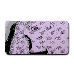 Wide Eyed Girl Lilac Medium Bar Mats by snowwhitegirl