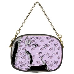 Wide Eyed Girl Lilac Chain Purse (one Side) by snowwhitegirl