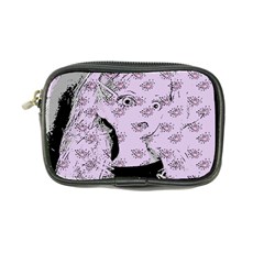 Wide Eyed Girl Lilac Coin Purse by snowwhitegirl