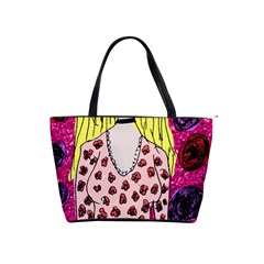 Nineties Girl Glitter Classic Shoulder Handbag by snowwhitegirl