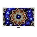 Background Mandala Star Business Card Holder Front