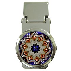 Background Mandala Star Money Clip Watches by Mariart