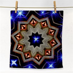 Background Mandala Star Face Towel