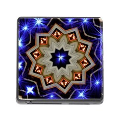 Background Mandala Star Memory Card Reader (square 5 Slot) by Mariart