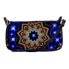 Background Mandala Star Shoulder Clutch Bag by Mariart