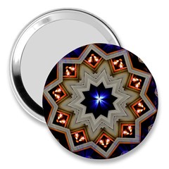 Background Mandala Star 3  Handbag Mirrors by Mariart