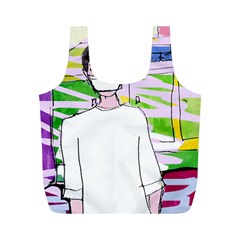 Nurse Full Print Recycle Bag (m) by snowwhitegirl