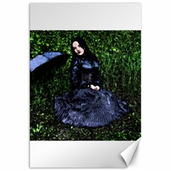 Gotthic Girl With Umbrella Canvas 20  X 30  by snowwhitegirl