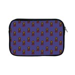 Nerdy 60s  Girl Pattern Dark Purple Apple iPad Mini Zipper Cases Front