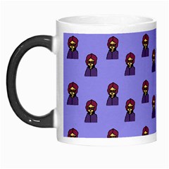 Nerdy 60s  Girl Pattern Purple Morph Mugs by snowwhitegirl