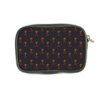 Nerdy 60s  Girl Pattern Grey Coin Purse Back