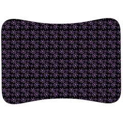 Lilac Firecracker Heart Pattern Velour Seat Head Rest Cushion