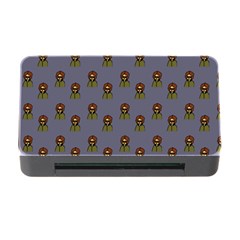 Nerdy 60s  Girl Pattern Light Grey Memory Card Reader With Cf by snowwhitegirl