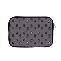 Nerdy 60s  Girl Pattern Light Grey Apple Macbook Pro 15  Zipper Case by snowwhitegirl