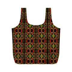 O 6 Full Print Recycle Bag (m) by ArtworkByPatrick