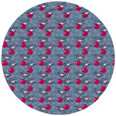 Cherries An Bats Wooden Puzzle Round