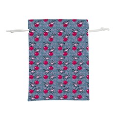 Cherries An Bats Lightweight Drawstring Pouch (l)