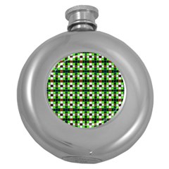 O 7 Round Hip Flask (5 oz)