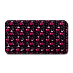 Cherries An Bats Black Medium Bar Mats by snowwhitegirl