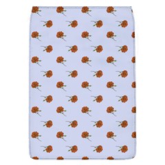 Peach Rose Blue Removable Flap Cover (l) by snowwhitegirl