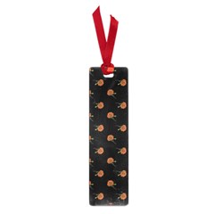 Peach Rose Black Small Book Marks by snowwhitegirl