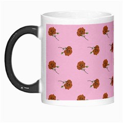 Peach Rose Pink Morph Mugs by snowwhitegirl