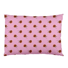 Peach Rose Pink Pillow Case by snowwhitegirl