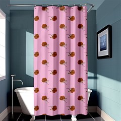 Peach Rose Pink Shower Curtain 36  X 72  (stall)  by snowwhitegirl