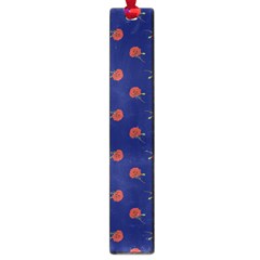 Red Rose Blue Large Book Marks by snowwhitegirl