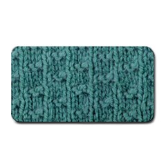 Knitted Wool Blue Medium Bar Mats by snowwhitegirl