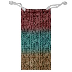 Knitted Wool Ombre 1 Jewelry Bag by snowwhitegirl