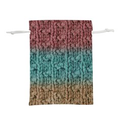 Knitted Wool Ombre 1 Lightweight Drawstring Pouch (m) by snowwhitegirl